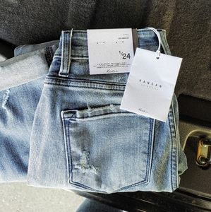 Kancan Medium Wash Distressed Denim 1/24